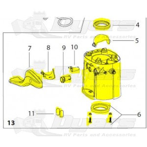 Thetford Replacement Bone Toilet Base - Dometic, Sealand & Thetford ... Thetford Replacement Bone Toilet Base - Dometic, Sealand & Thetford ...