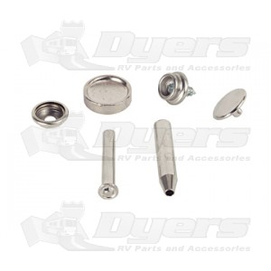 RV Designer Fabric to Wall Snap Kit