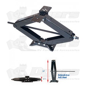 Ultra-Fab 24" 5,000lb Scissor Stabilizer Jack