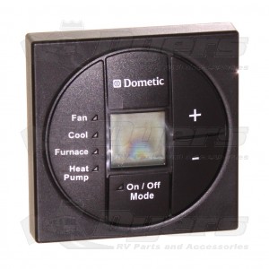 Dometic Black Single Zone Cool Furnace Heat Pump Lcd