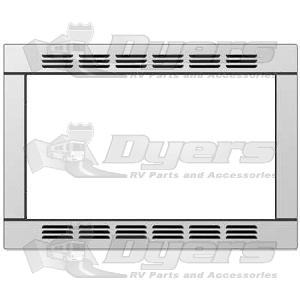 Contoure Microwave Oven Stainless Steel Trim Kit Microwaves Rv Contoure Microwave Oven Stainless Steel Trim Kit