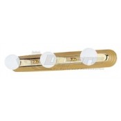 Gustafson 15" Brass Contemporary Cosmetic Strip