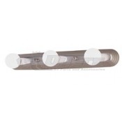 Gustafson 15" Satin Nickel Contemporary Cosmetic Strip
