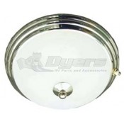 Gustafson Polished Brass Contemporary Glass Ceiling Light